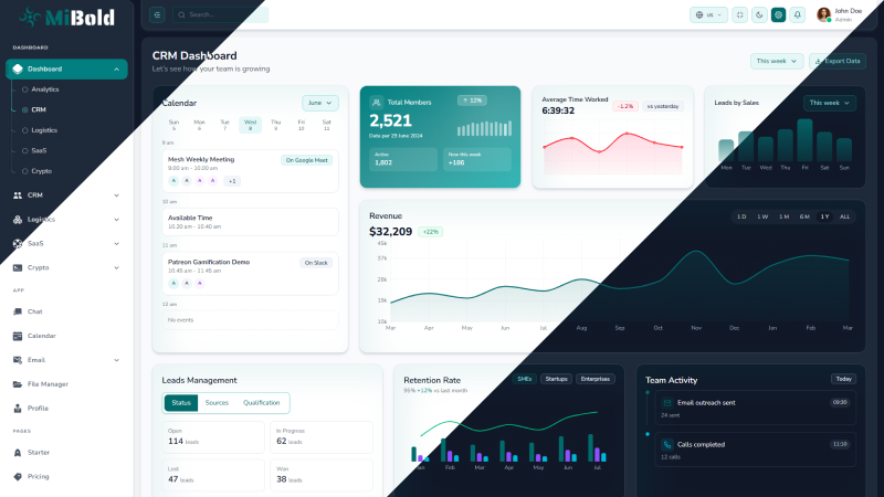 CRM Dashboard